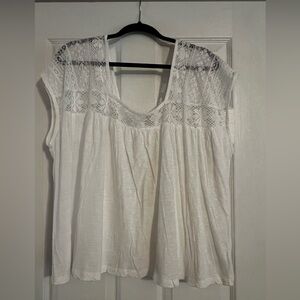 Lucky Brand Summer Top—size L NWOT